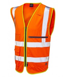 FORELAND ISO 20471 Cl 2 Superior Waistcoat with Tablet Pocket